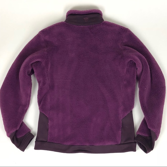Mountain Hardwear Jackets & Coats Mountain Hardwear Purple Fuzzy Zip